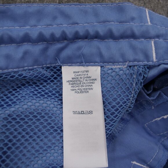 True Religion Shorts Mens 31 Blue Board Swim Surf Trunks Flip Pockets Drawstring - Picture 6 of 14